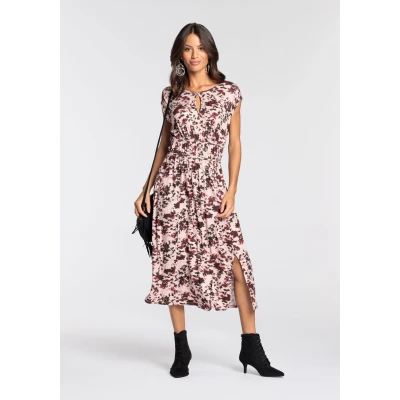 Abbildung von Laura Scott Midikleid, mit Allover Print NEUE KOLLEKTION