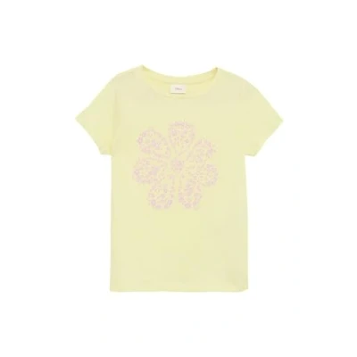 Abbildung von s.Oliver Tshirt print für Kinder, Größe: 104/110, Helles zitrone