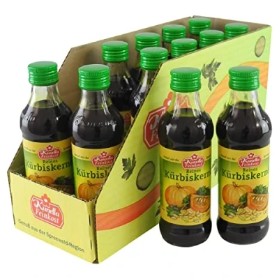 Abbildung von Kunella Reines Kürbiskernöl 12er Pack (12 Flaschen à 100 ml)