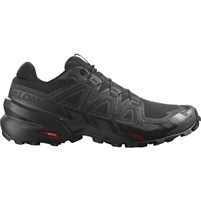 Abbildung von Salomon Speedcross 6 WIDE Hikingschuh, Herren, Größe: 48, Black/phantom Schuhe