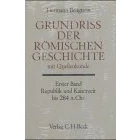 Abbildung von Grundriß der römischen Geschichte mit Quellenkunde Bd. 1: Republik und Kaiserzeit bis 284 n.Chr.