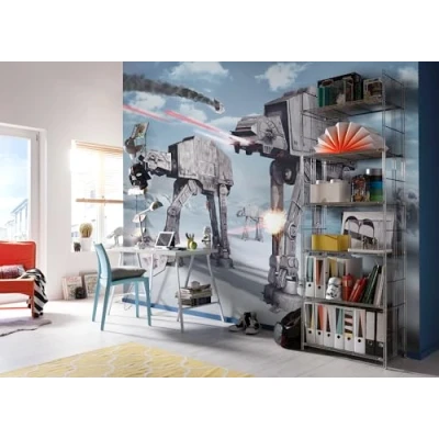 Abbildung von Komar Vliestapete &quot;STAR WARS Battle of Hoth&quot;, 400x260 cm (Breite x Höhe), Kinderzimmer
