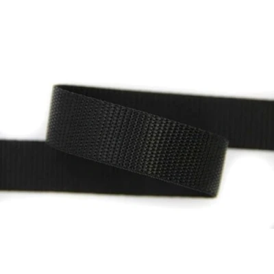 Abbildung von 20mm 5m Gurtband 100% Polypropylen schwarz