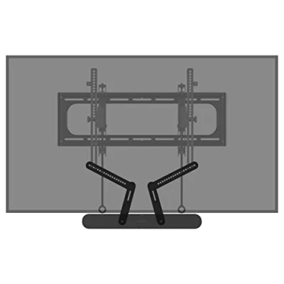 Abbildung von Sanus WSSAFM1 Soundbar Halterung für Ray, Schwarz