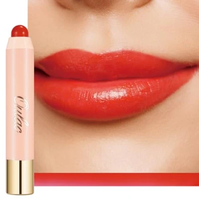 Abbildung von Oulac Blush Stick Lippenstift und Rouge Duo, für Wangen, Feuchtigkeitsspendend Pflegend, Glänzendes Finish, Vegan, Bloom Bloom(03)