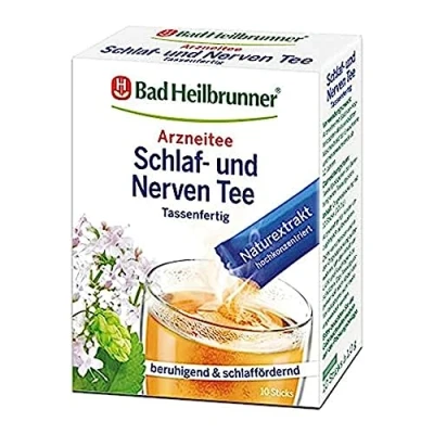 Abbildung von BAD Heilbrunner Schlaf und Nerventee tassenfertig 10X1,0 g