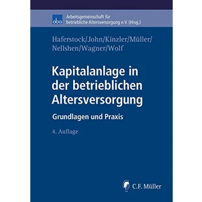Abbildung von Kapitalanlage in der betrieblichen Altersversorgung: Grundlagen und Praxis (aba Buch)