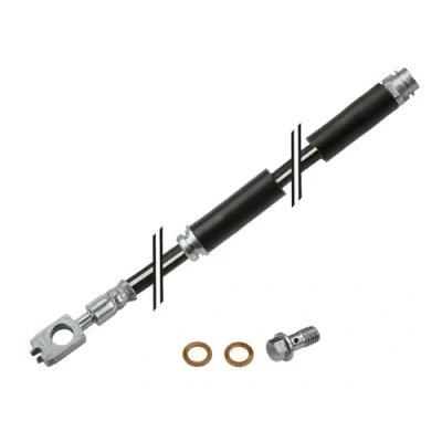 Abbildung von MEYLE 100 525 0010/S Bremsschläuche Vorderachse 575 M10x1 AUDI: A3 Schrägheck, TT Coupe, Roadster, VOLKSWAGEN: New Beetle Schrägheck