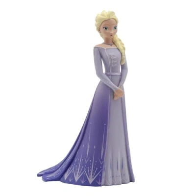 Abbildung von Bullyland 13510 Spielfigur Elsa von Arendelle aus Walt Disney Die Eiskönigin, ca. 10 cm, detailgetreu, ideal als kleines Geschenk für Kinder ab 3 Jahren