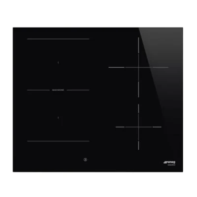 Abbildung von SMEG SI1M4644D, UNIVERSAL Induktionskochfeld, Black glass