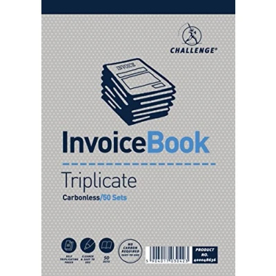 Abbildung von Challenge Triplicate Rechnung Buch (5 Stück)