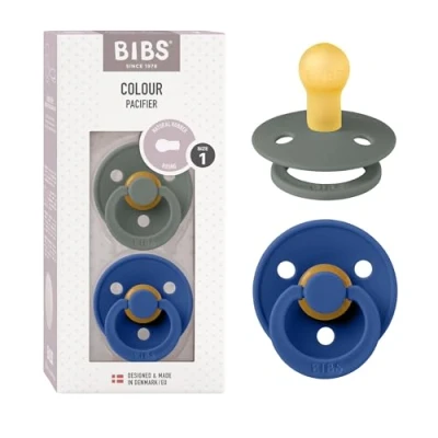 Abbildung von BIBS Colour 2 Pack Pine/Cornflower Spenen Maat 1