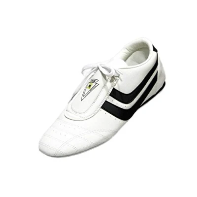 Abbildung von KWON Kampfsportschuhe Chosun Plus weiß Slipper Karate Taekwondo Sneaker mit Schürung, Budoschuhe, Leichte Sportschuhe