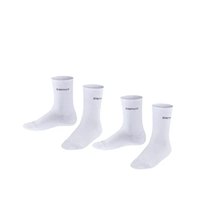 Abbildung von Esprit FOOT LOGO SO 2PACK Socken Off white für Kinder, Größe: 35 38,