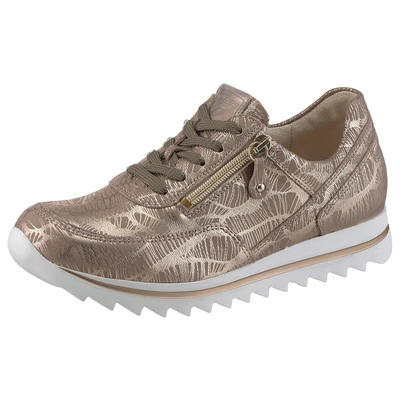 Abbildung von Waldläufer Keilsneaker &quot;HAIBA&quot;, Schnürschuh, Halbschuh, Freizeitschuh in Komfortweite H (=sehr weit)