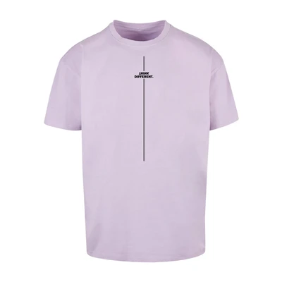 Abbildung von Merchcode Think Different Heavy Tshirt print, Herren, Größe: Medium, Lilac