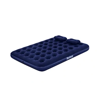 Abbildung von Bestway Luftbett Aerolux mit Handpumpe Double XL/Lo 203 x 152 22 cm, Blau