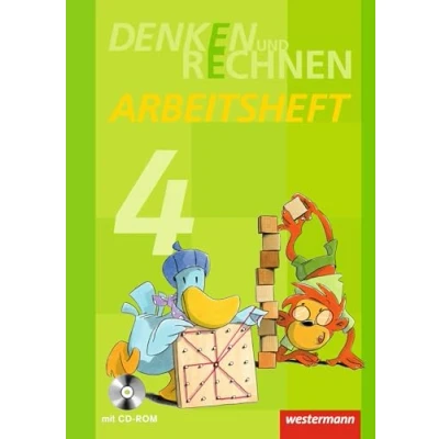 Abbildung von Denken und Rechnen Ausgabe 2013 für Grundschulen in den östlichen Bundesländern: Arbeitsheft 4 mit CD ROM