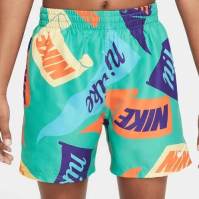 Abbildung von Nike Performance Volley Short Unisex Badeshorts für Kinder, Größe: 137/147, Stadium green