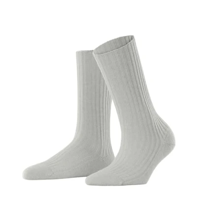 Abbildung von Falke COSY BOOT Socken, Damen, Größe: 35 38, Arctic grey