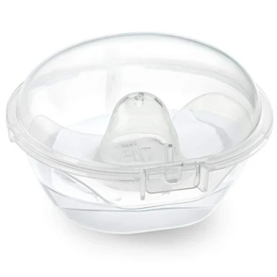 Abbildung von Philips Avent SCF153/03 Brustwarzenschutz, mit Aufbewahrungsbox, Medium, 2 Stück