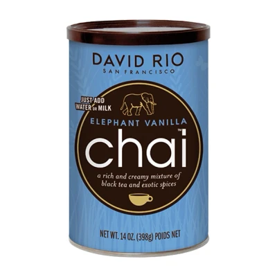 Abbildung von David Rio Elephant Vanilla Chai, 398g Dose, 0.398 von FROG.coffee