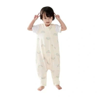 Abbildung von Duomiaomiao Baby Schlafsack Sommer, mit füßen 0.5 tog, Dünne Sommer füßen, 100% Baumwolle Kinder