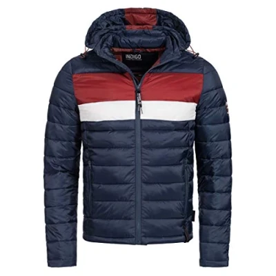 Abbildung von Indicode Jeans Hampshire Winterjacke, Herren, Größe: Small, Navy mix