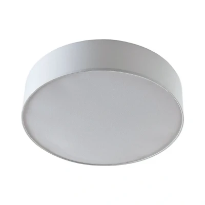 Abbildung von Lindby Deckenlampe Gordana, Ø 57 cm, weiß, rund, Textil