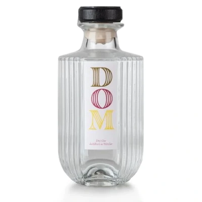 Abbildung von DOM Destille Dry Gin Absoluter Premium Meisterhaft destilliert in Hessen perfekt ausbalanciert 40% Vol 500 ml feinste Botanicals