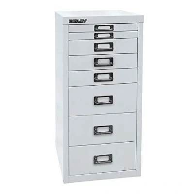 Abbildung von Bisley Aktenschrank Home 645 lichtgrau