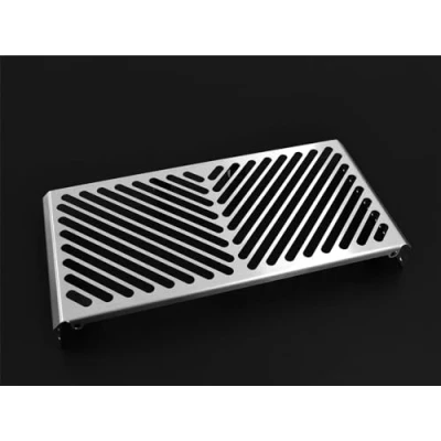 Abbildung von Zieger Kühlerabdeckung Clean silber für Suzuki GSF 1200 Bandit /S 2
