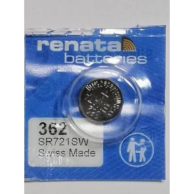 Abbildung von Renata Uhrenbatterie SP 362 ///; (361+) SR721SW (SR58,AG11,LR721,LR58,162);1 Pack