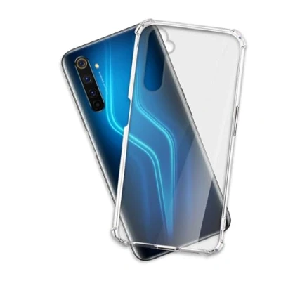 Abbildung von mtb more energy® Case Soft Armor kompatibel mit Realme 6 Pro (6.6&#039;&#039;) Anti Shock Verstärkung 1,5mm TPU Schutz Hülle Cover Tasche Handyhülle