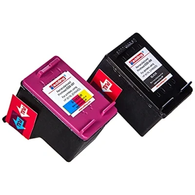Abbildung von edding Druckerpatrone EDD 440 Multipack 2 Schwarz, 3 Farbig 1x 21 ml + 16 Reichweite 700 Seiten Ersetzt HP 301XL/301XL (CH563EE/CH564EE)