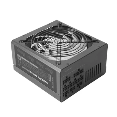 Abbildung von Tacens Radix VII AG 800, Vollmodulares 800W ATX Netzteil, 10 Jahre Garantie, 80Plus Silver, +87% Wirkungsgrad, 140mm FDB Lüfter mit AI RPM Technologie, Japanische Kondensatoren 105º, Schwarz