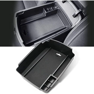 Abbildung von YEE PIN Mittelkonsole Sportage QL4 (Automatic Transmission) 2016 2020 2021 Handschuhfach für Armlehne Organizer Aufbewahrungsbox Mit Rutschfestermatte Autozubehör
