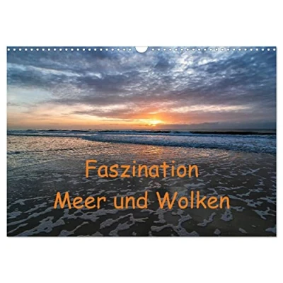 Abbildung von Faszination Meer und Wolken (Wandkalender 2025 DIN A3 quer), CALVENDO Monatskalender