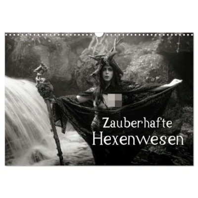 Abbildung von Zauberhafte Hexenwesen (Wandkalender 2025 DIN A3 quer), CALVENDO Monatskalender