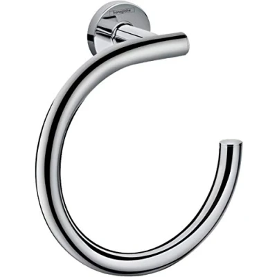Abbildung von hansgrohe Handtuchring &quot;Logis Universal&quot;, Chrom