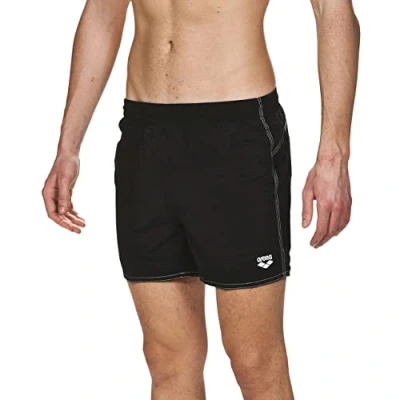 Abbildung von arena Bywayx R Herren Badeshorts für Meer, Pool &amp; Schwimmbad, Badehose aus Komfortablem, Schnell Trocknendem Recycling Material, mit Mesh Innenfutter und Seitentaschen