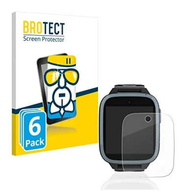 Abbildung von BROTECT Schutzglas für Xplora XGO3 (6 Stück) Schutzfolie Panzer Folie Glas [Extrem Kratzfest 9H, Anti Fingerprint, Ultra Transparent]