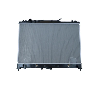Abbildung von NRF 550104 Kühler, Motorkühlung Aluminium 757 500 16 Kühlrippen gelötet