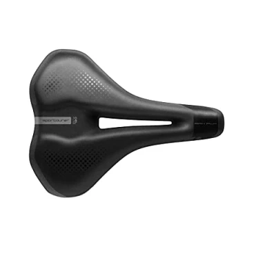 Abbildung von Selle Italia UNKNOWN Sportourer MAX FLX Gel Flow Hi Viz Fahrradsattel, schwarz, One Size