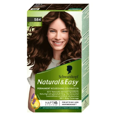 Abbildung von Schwarzkopf Natural &amp; Easy Nourishing Permanent Coloration 584 C