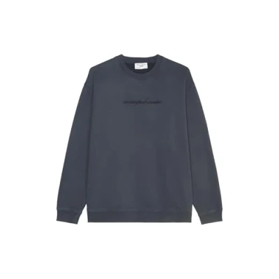 Abbildung von Marc O&#039;Polo Denim CREW NECK Relaxed Sweatshirt, Herren, Größe: Small, True navy