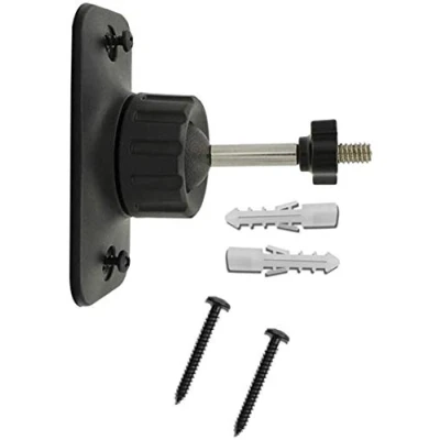 Abbildung von HTC Vive Wandhalterungs Kit (2 tiems) für Leuchtturm/Basisstation Ohne Verpackung, leicht zu entfernen und neu installieren! (Leuchtturm &amp; Anker Nicht im Lieferumfang enthalten) (Schwarz)