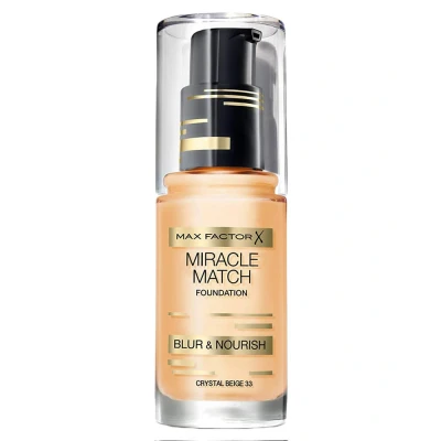 Abbildung von Max Factor Miracle Match Foundation Crystal Beige 33 30 ml