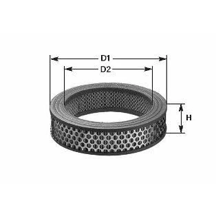 Abbildung von Luftfilter CLEAN FILTERS MA 611