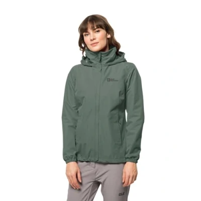 Abbildung von Jack Wolfskin Stormy Point 2L Jacket Hardshelljacke, Damen, Größe: Large, Hedge green